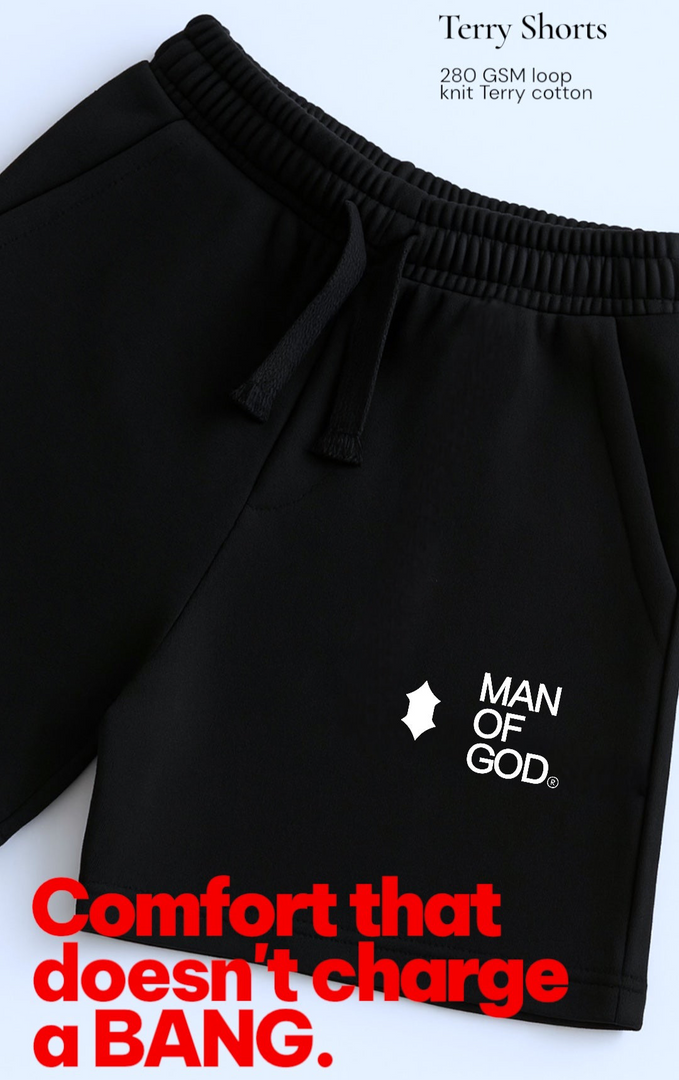 Terry Shorts - Black