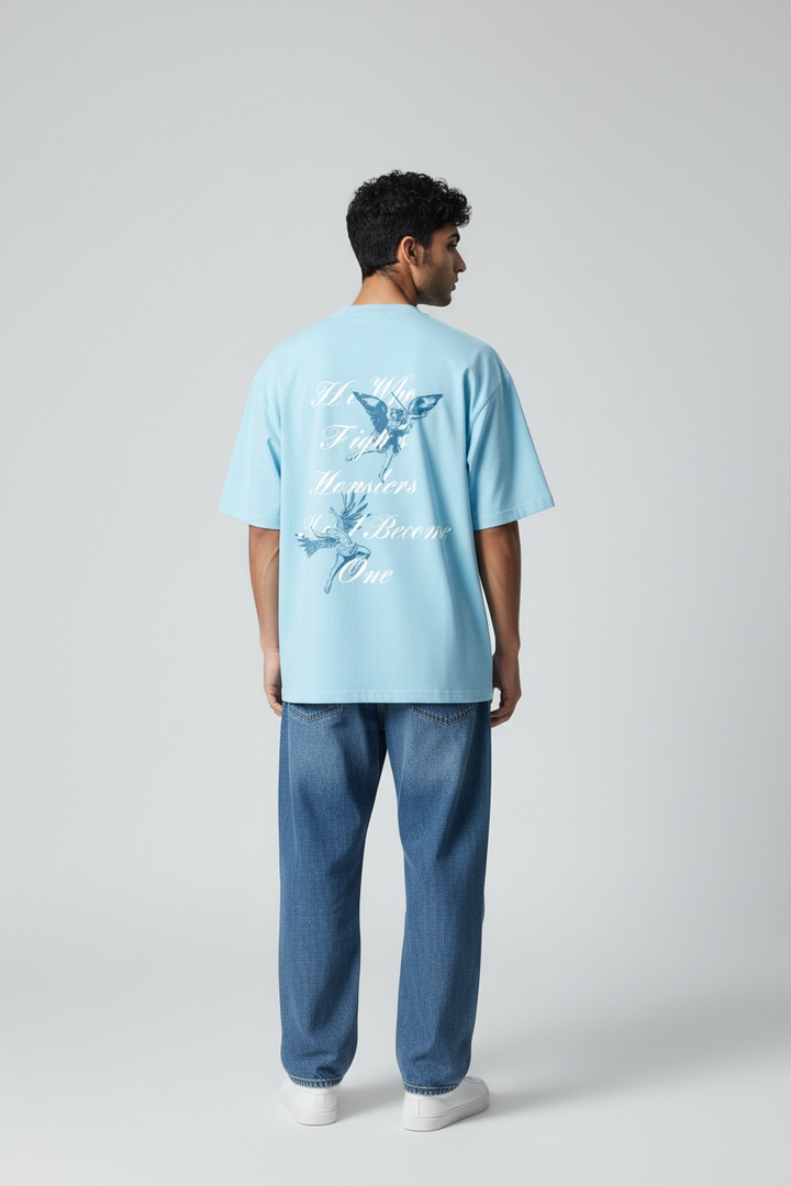 Fighting Monsters Tee