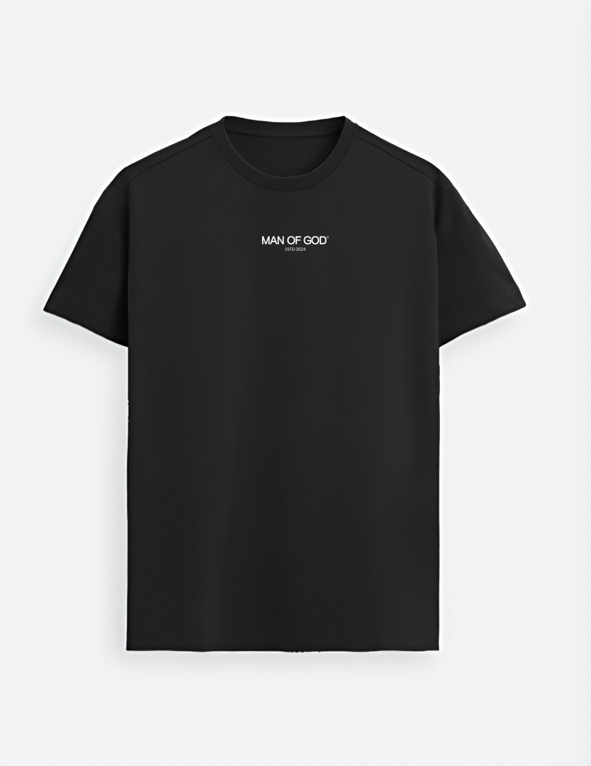 Supima Basics Tee- Black