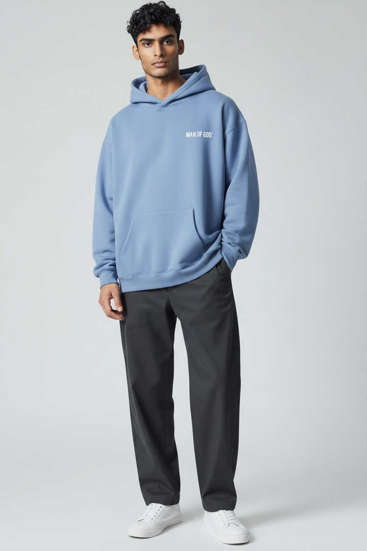 Basics Hoodie- Jordy Blue