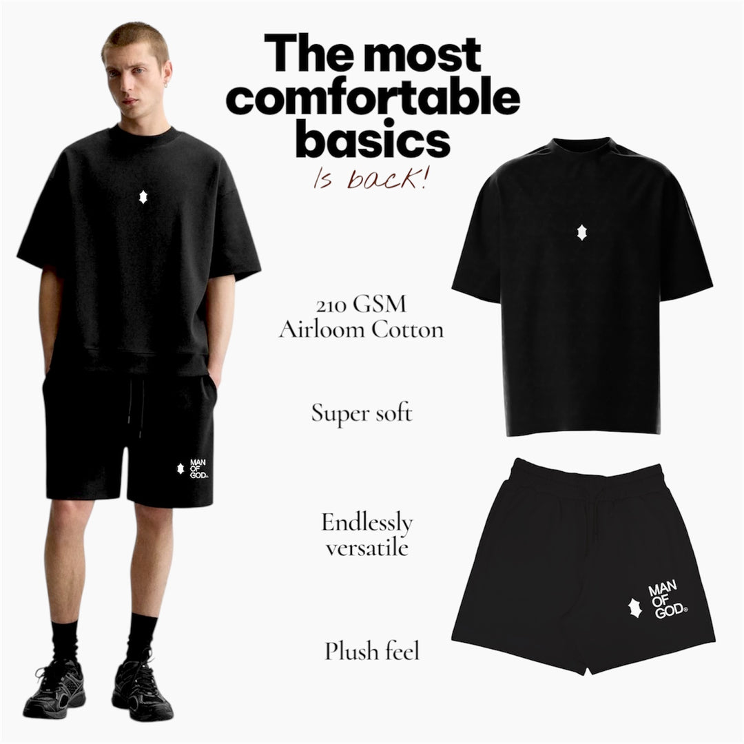 Basics Tee- Black