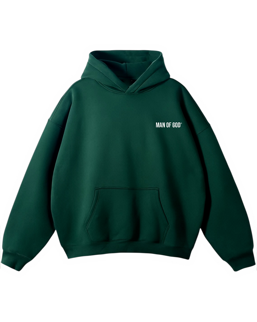Basics Hoodie-  Bottle Green