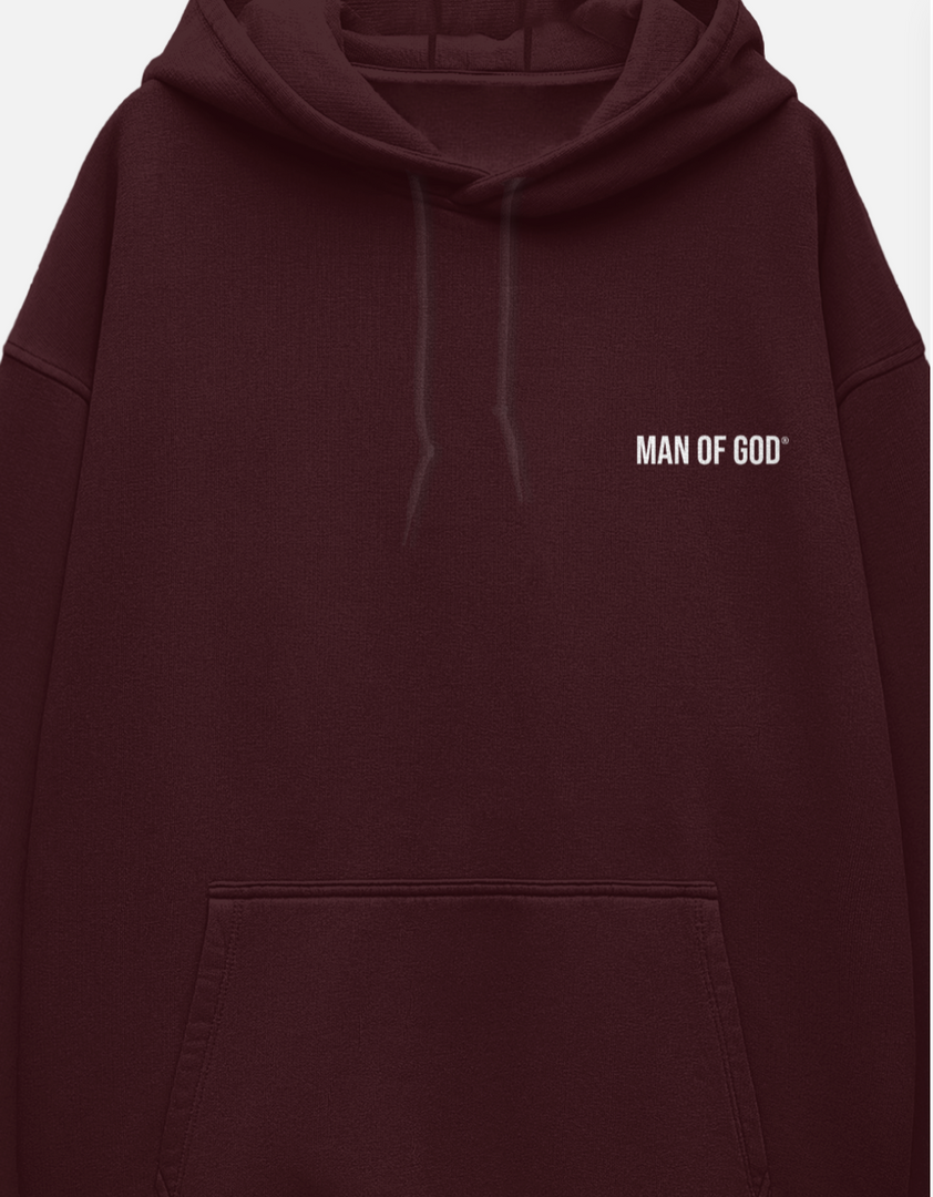 Basics Hoodie- Maroon