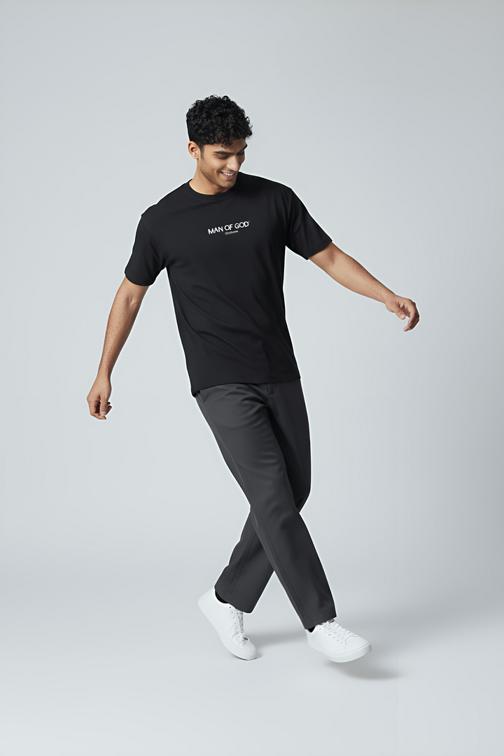 Supima Basics Tee- Black