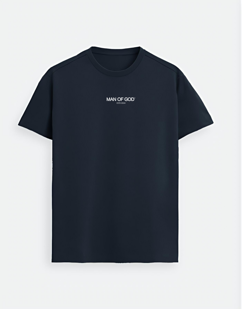 Supima Basics Tee- Navy Blue