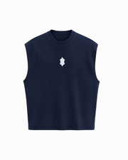 Intense Chaos Tank Top- Pearl Blue