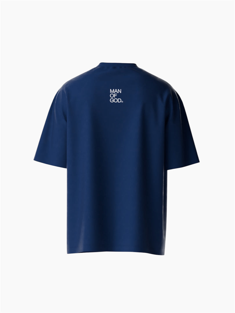 Basics Tee- Navy Blue