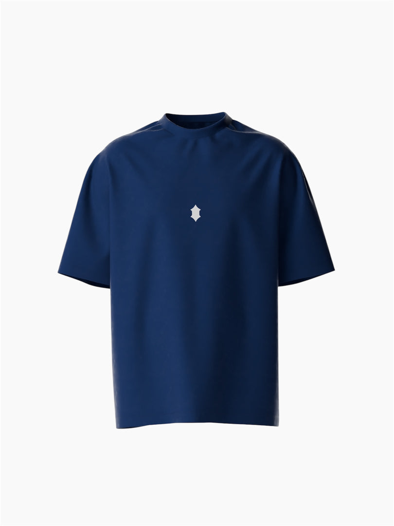 Basics Tee- Navy Blue