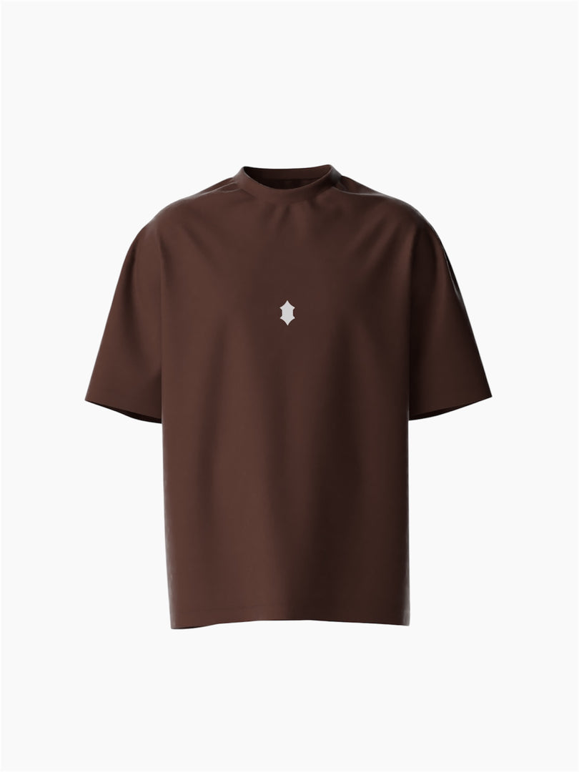 Basics Tee- Brown