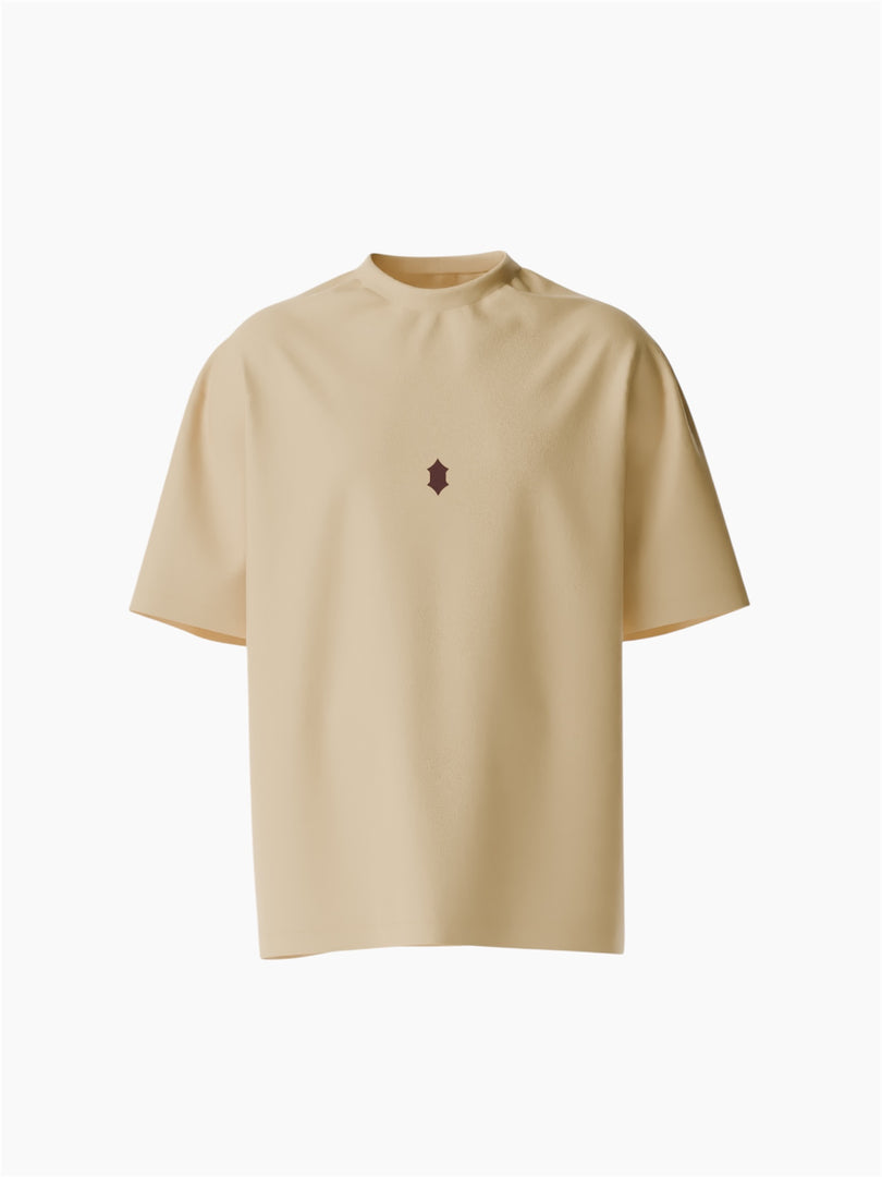 Basics Tee- Beige