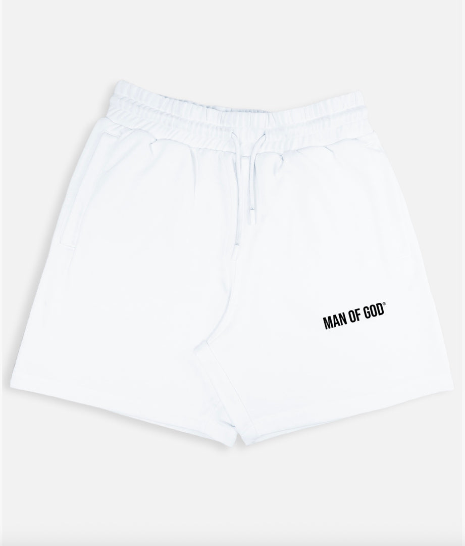Terry Shorts- White
