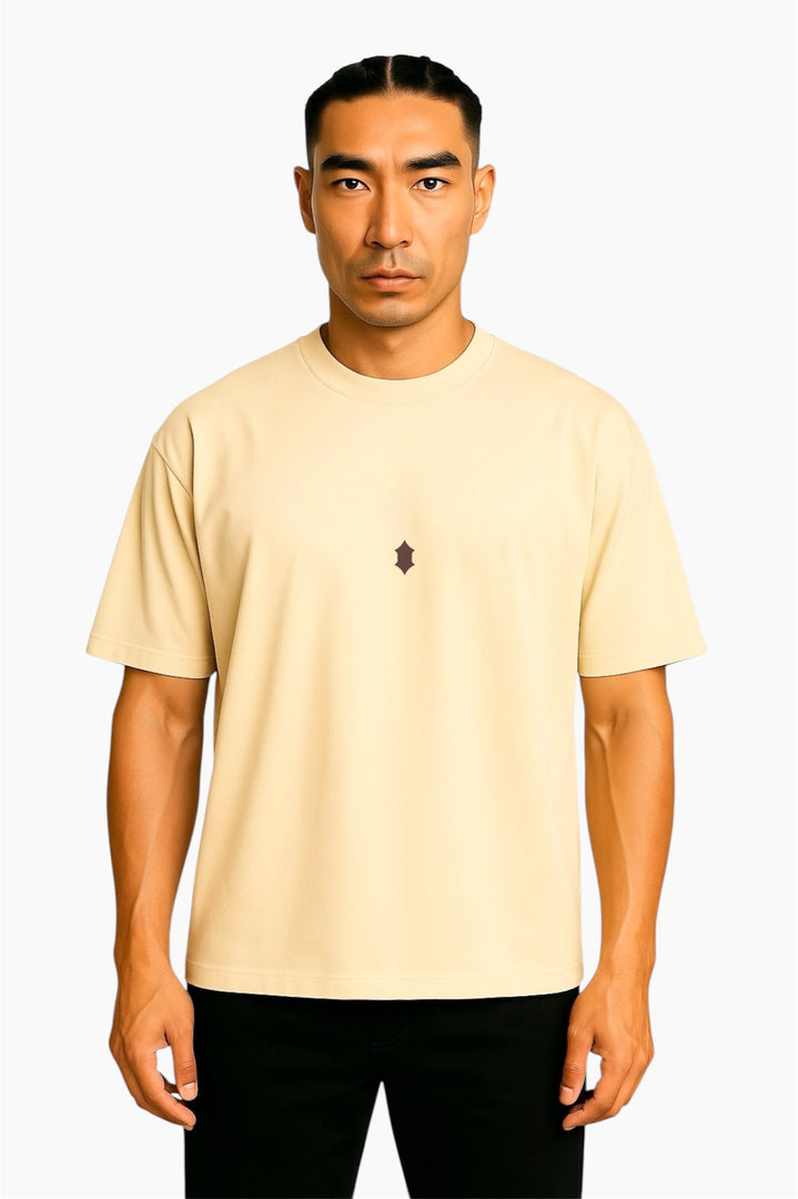 Basics Tee- Beige