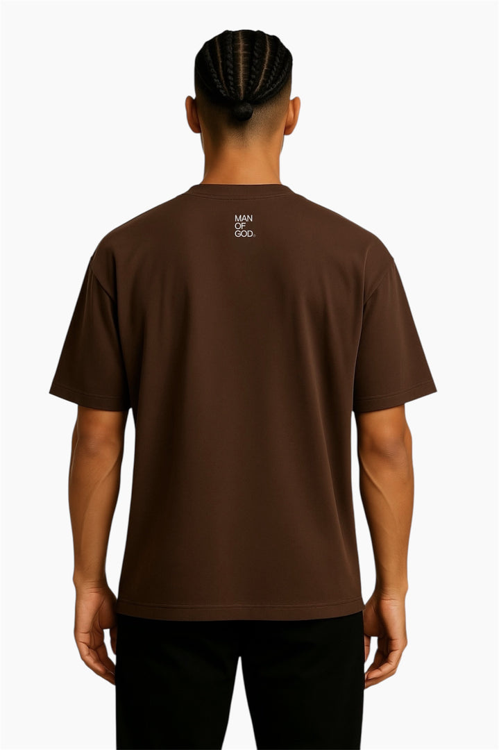 Basics Tee- Brown