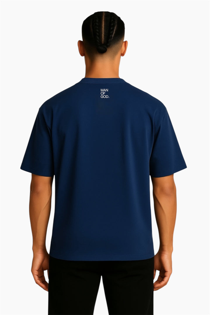 Basics Tee- Navy Blue
