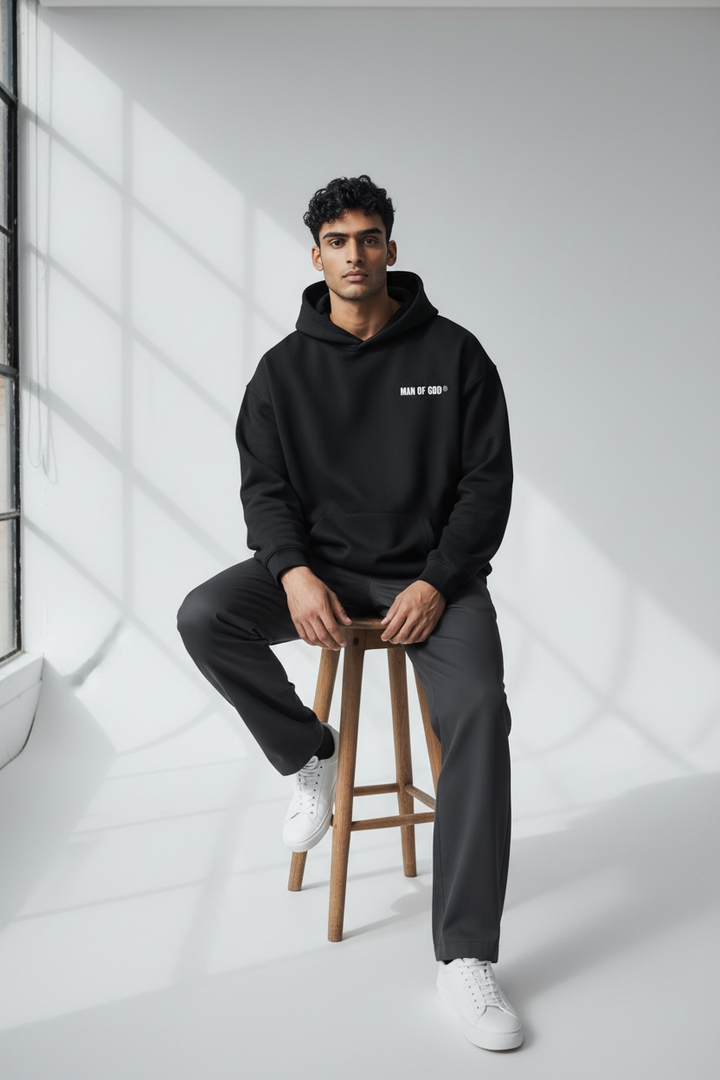 Basics Hoodie- Black