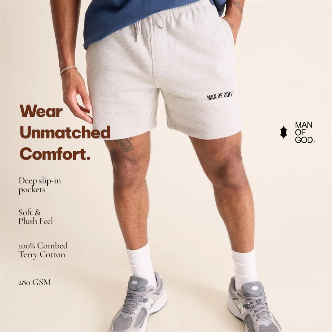 Terry Shorts- White