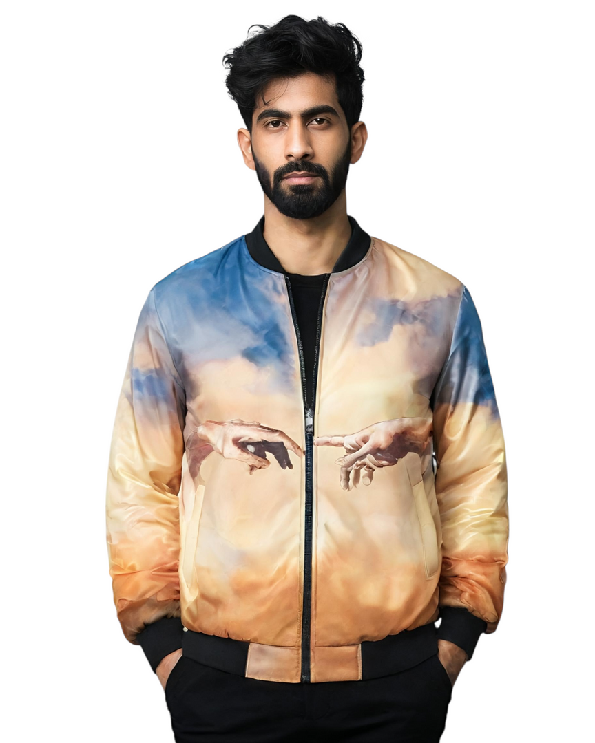 Prophecy Mesh Bomber Jacket