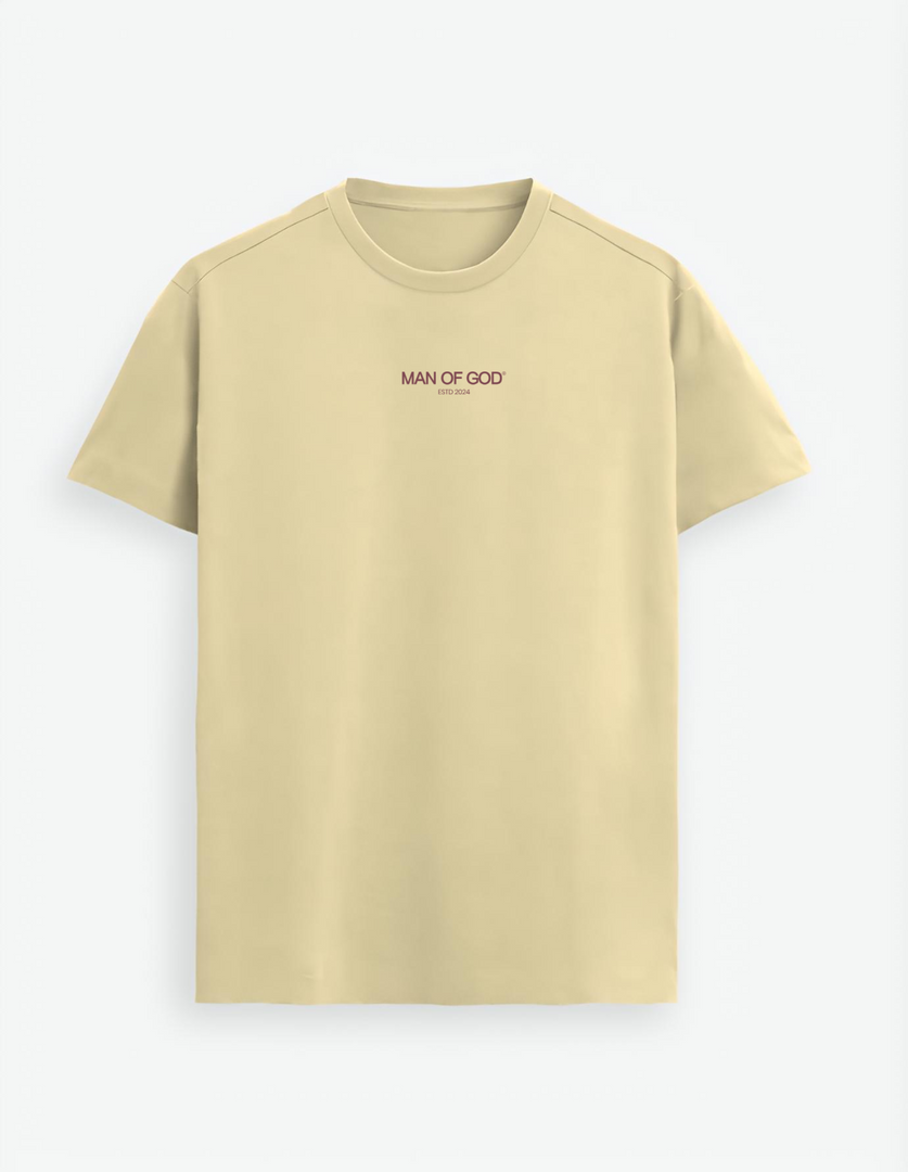 Supima Basics Tee- Beige