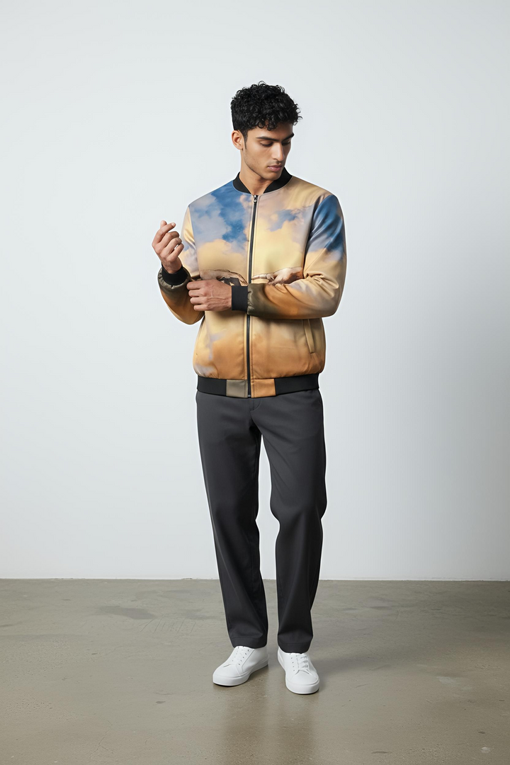 Prophecy Mesh Bomber Jacket