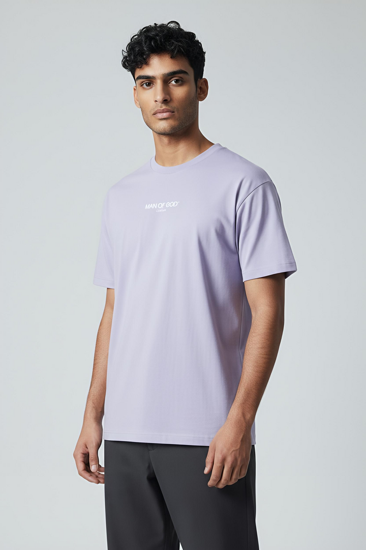 Supima Basics Tee- Lavender