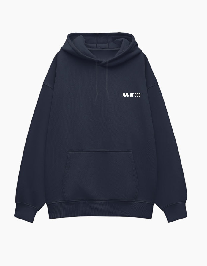 Basics Hoodie- Navy Blue