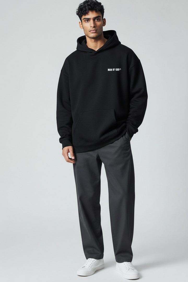 Basics Hoodie- Black