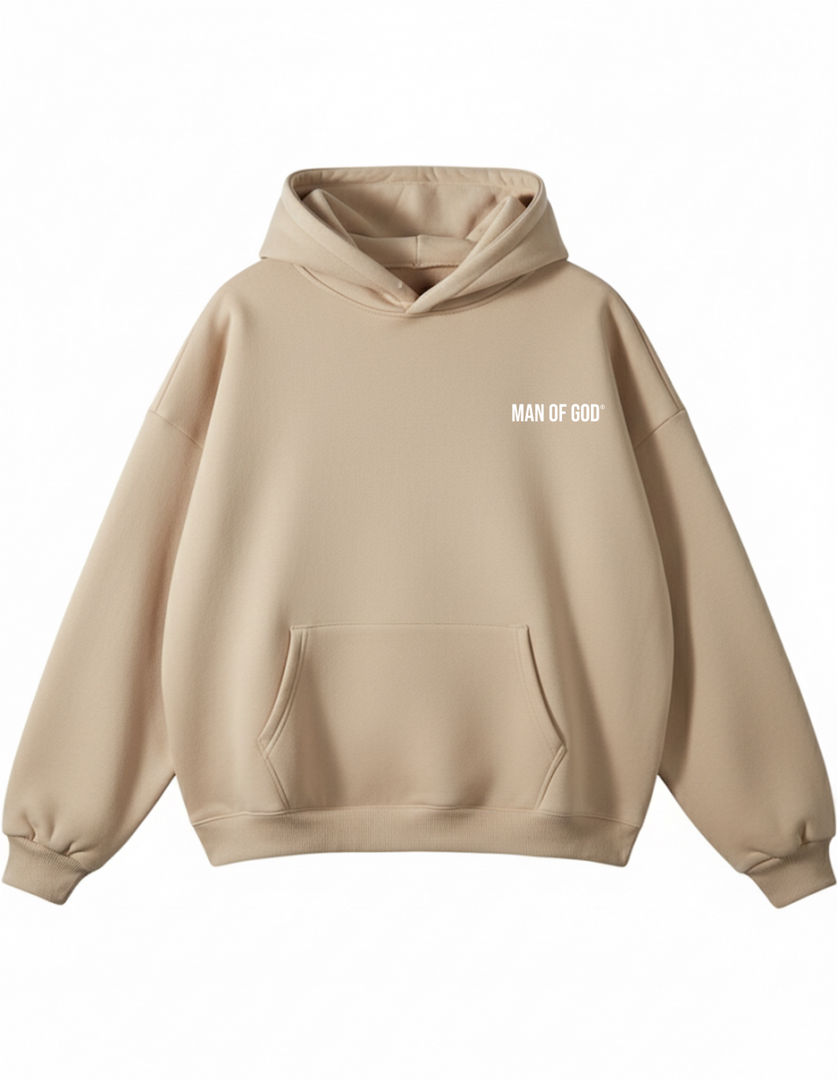 Basics Hoodie- Beige