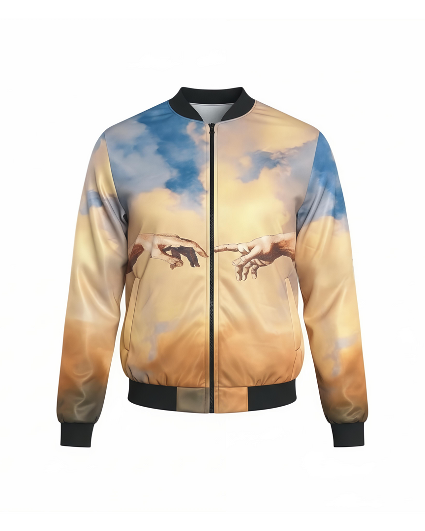 Prophecy Mesh Bomber Jacket