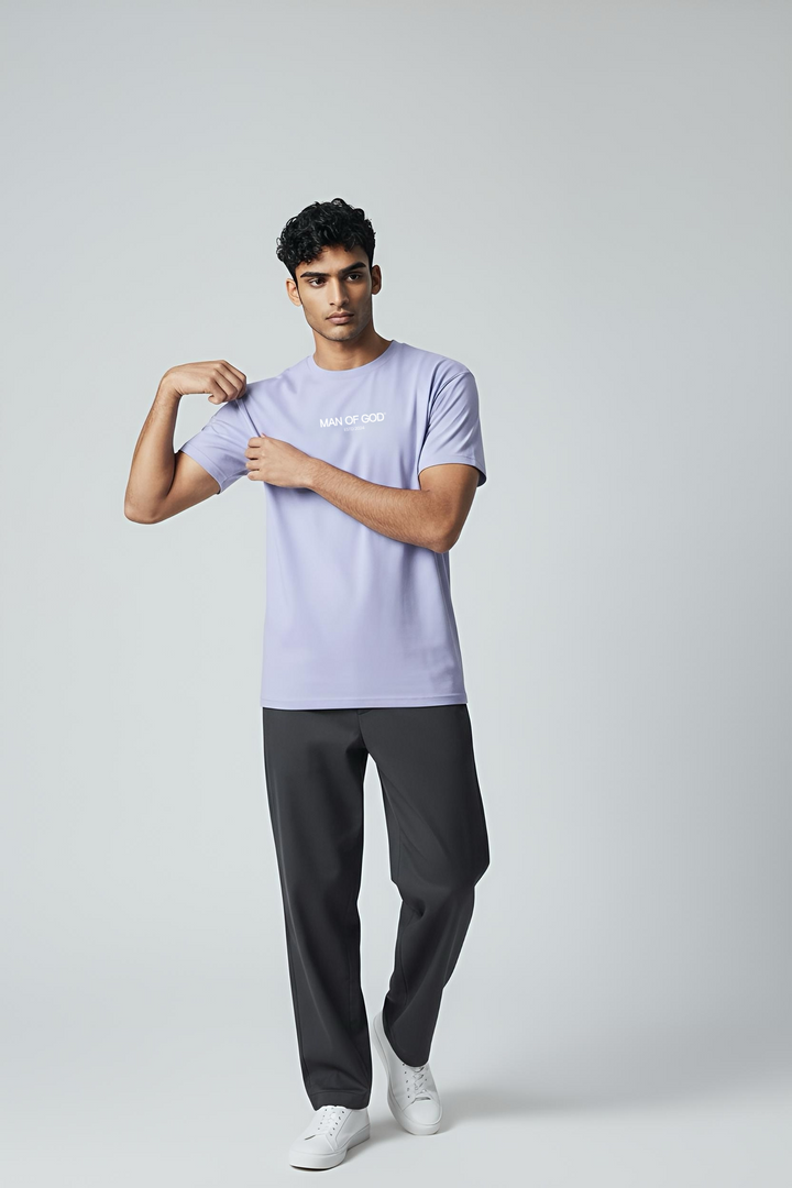 Supima Basics Tee- Lavender