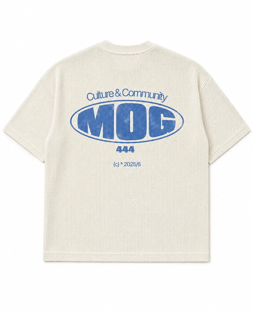 Culture & Community Half Sleeve Ribbed Waffle Tee