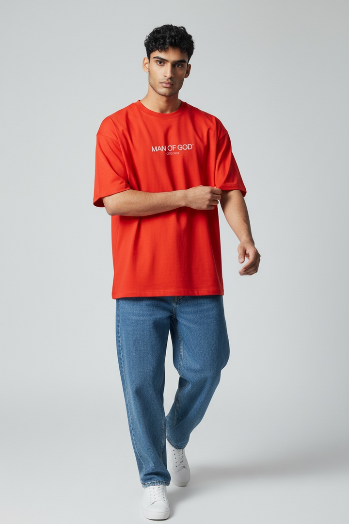 Stop Sinning Tee- Red