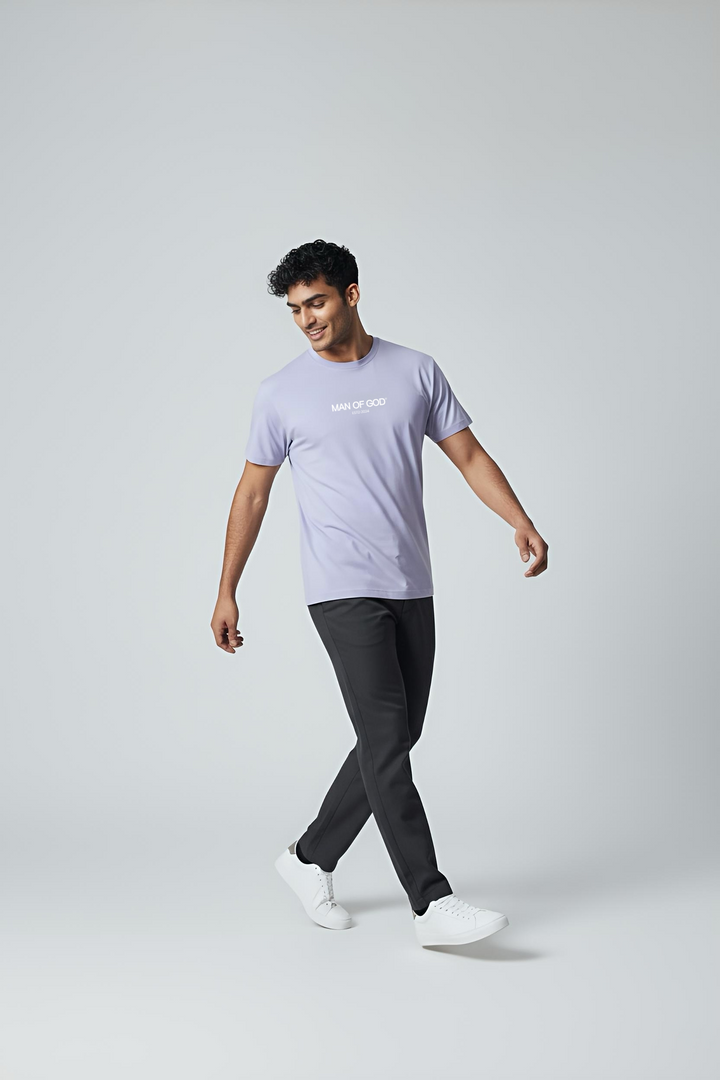 Supima Basics Tee- Lavender