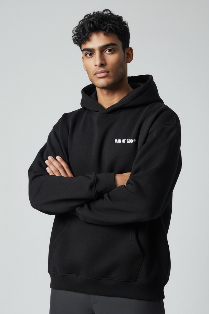 Basics Hoodie- Black
