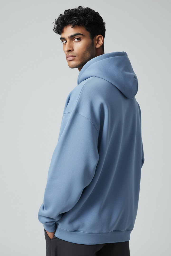 Basics Hoodie- Jordy Blue
