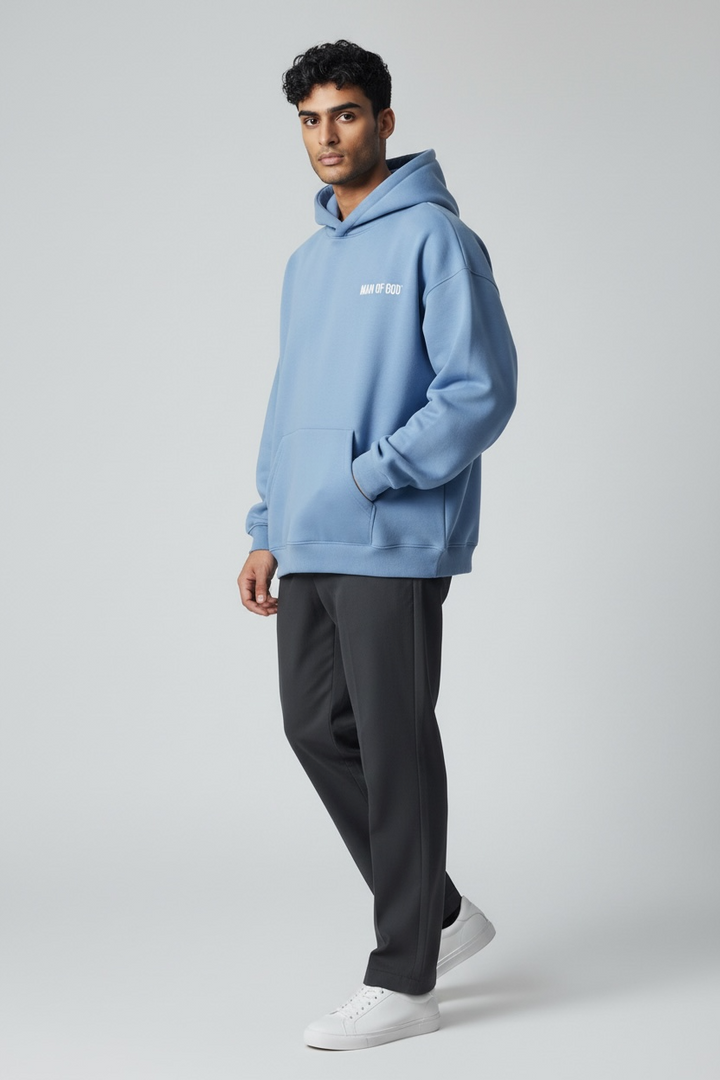 Basics Hoodie- Jordy Blue