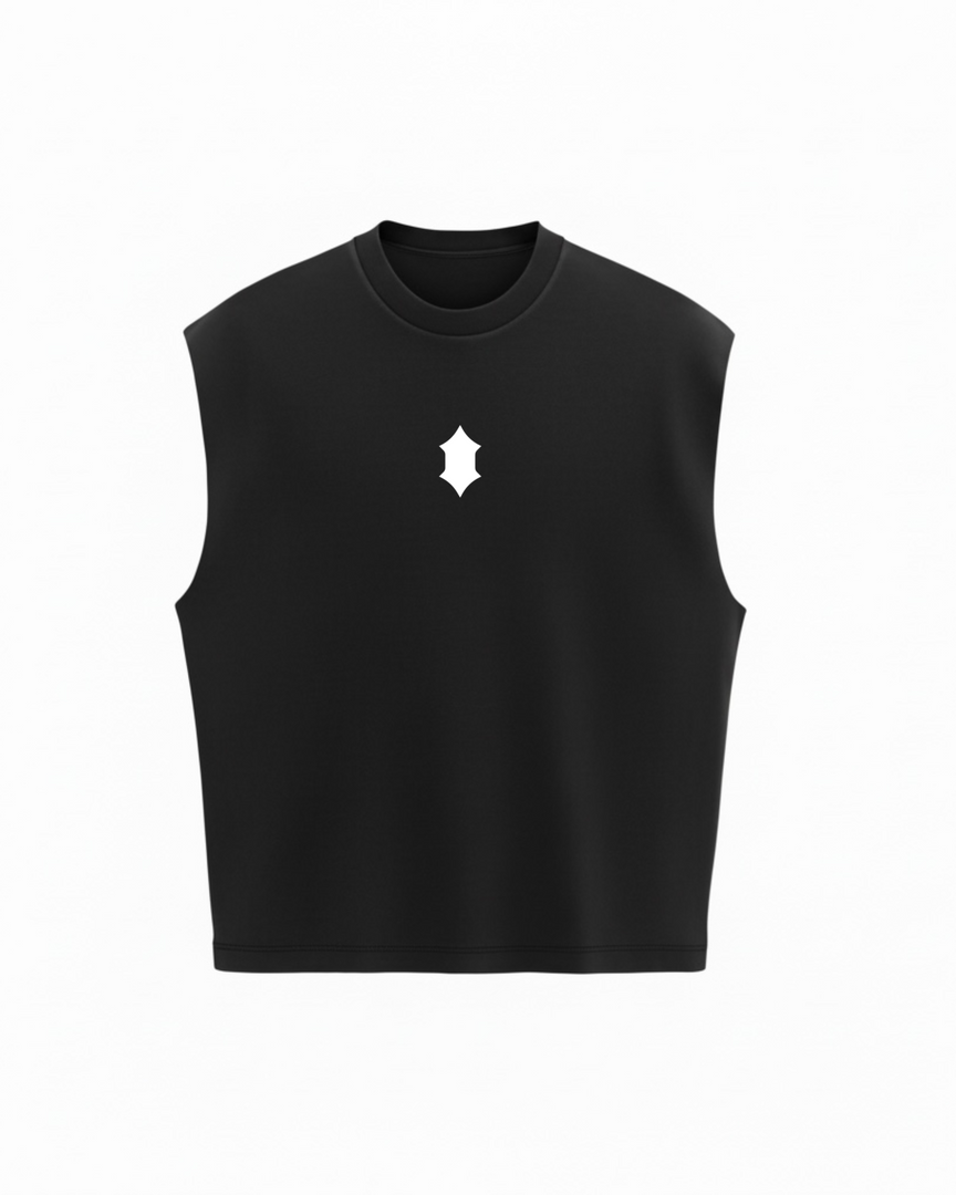 Vini Vidi Vici Tank Top- Black