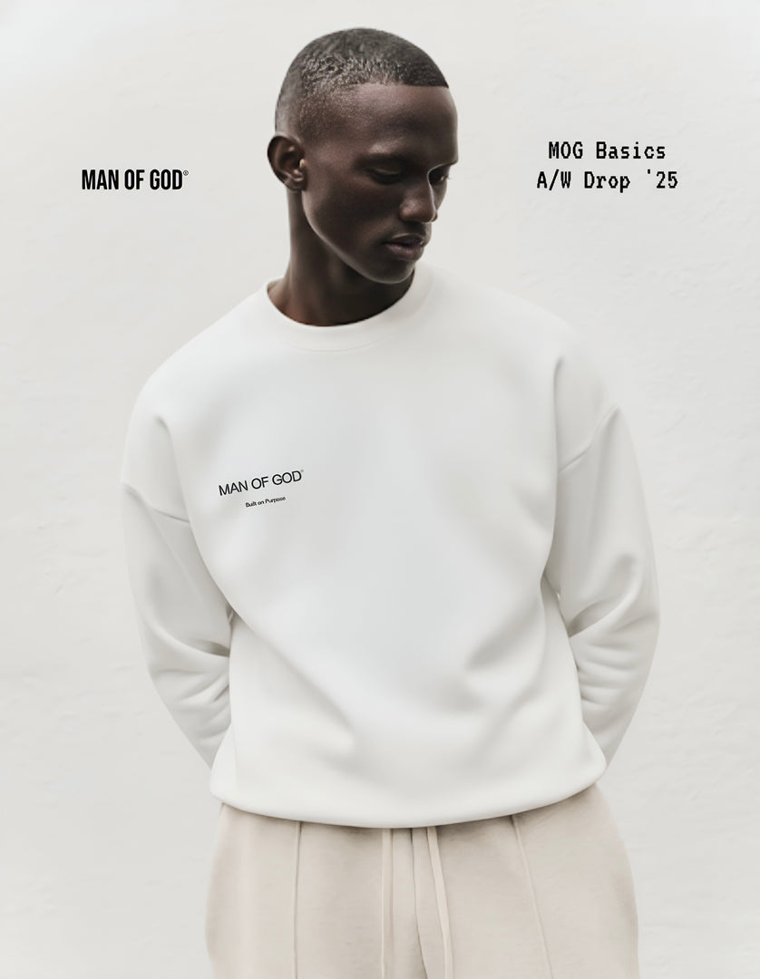Basics Sweatshirt- White