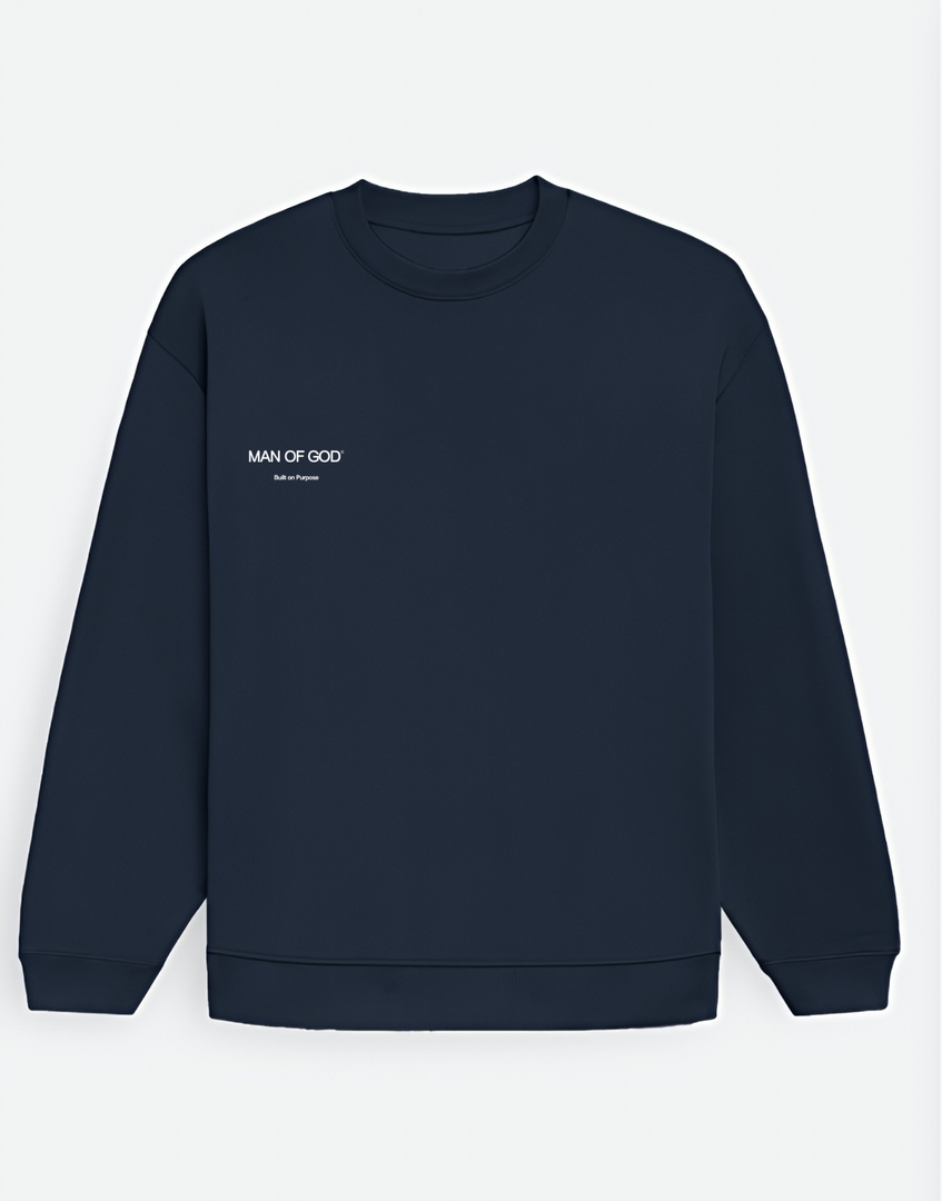 Basics Sweatshirt- Navy Blue