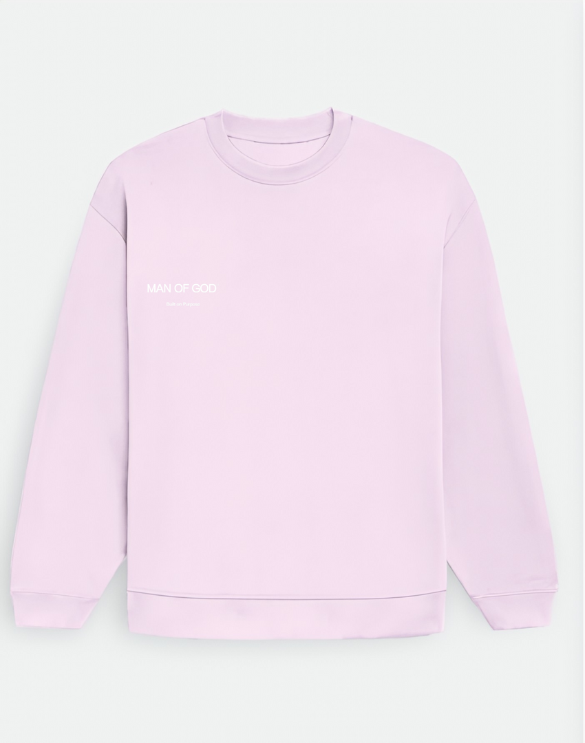 Basics Sweatshirt- Baby Pink