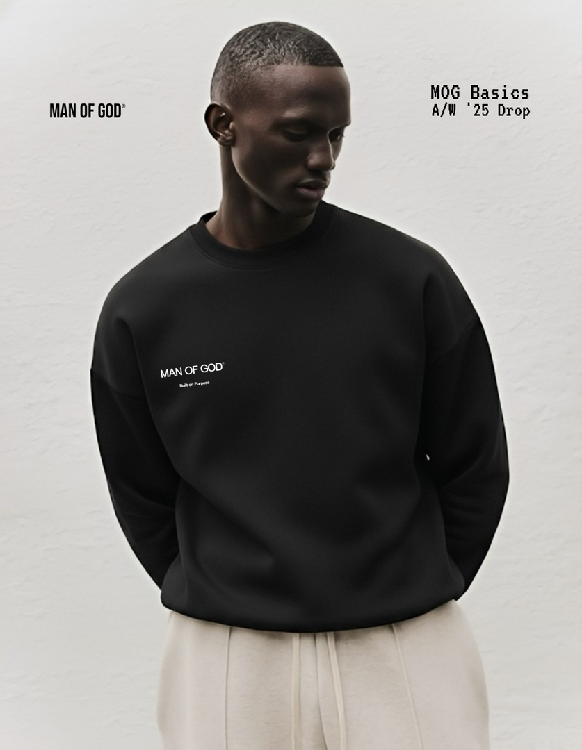 Basics Sweatshirt- Black