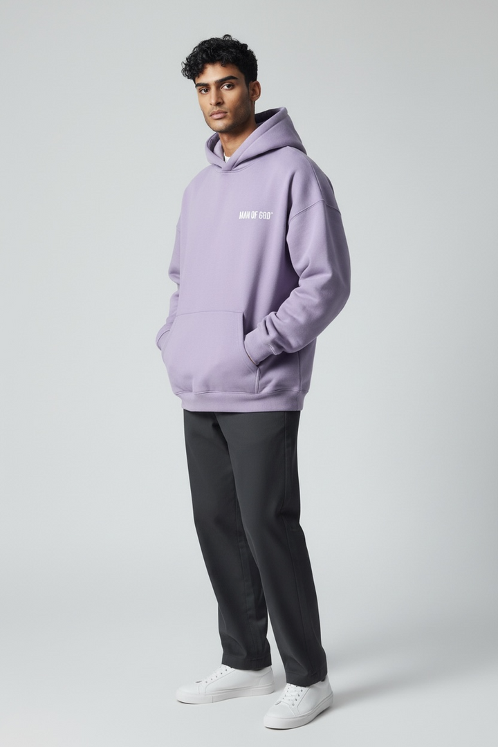 Basics Hoodie- Lavender