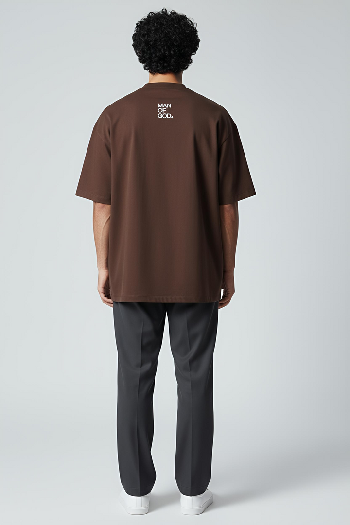 Basics Tee- Brown