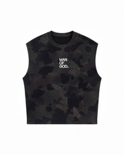 Training Division Tank Top- Acid Washed Camo