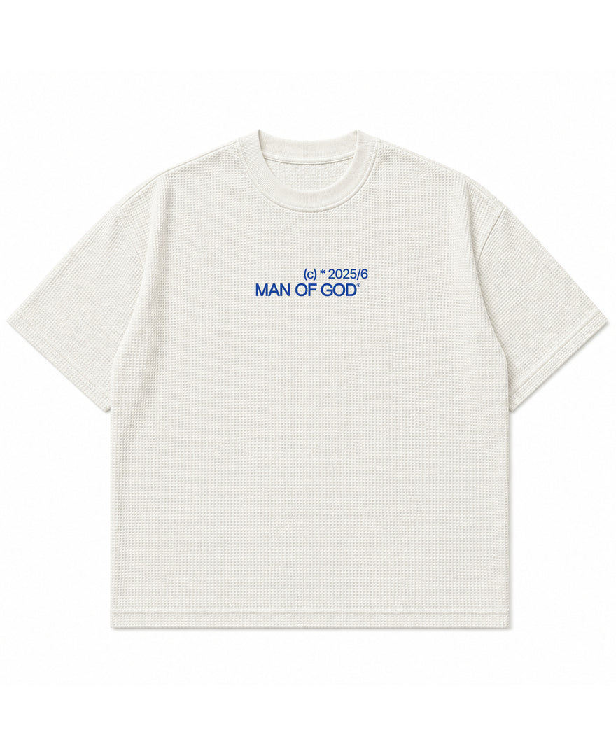 Culture & Community Half Sleeve Ribbed Waffle Tee