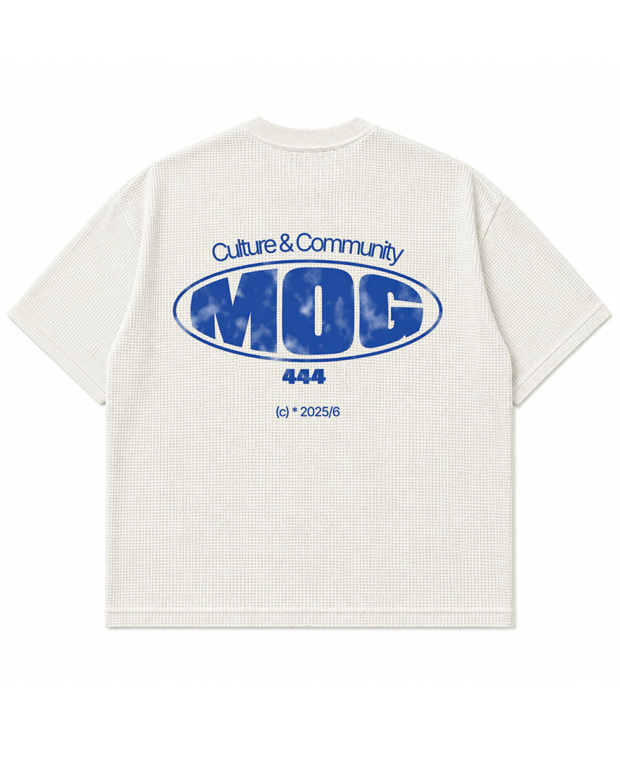 Culture & Community Half Sleeve Ribbed Waffle Tee