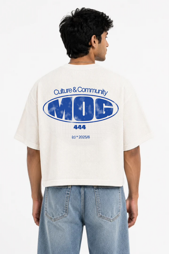 Culture & Community Half Sleeve Ribbed Waffle Tee